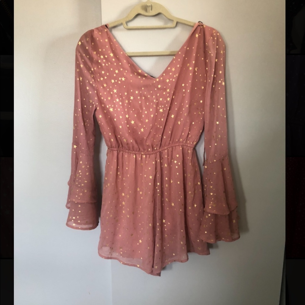 Pink blouse